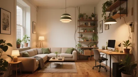 Small Office Living Room: 5 Smart Ideas