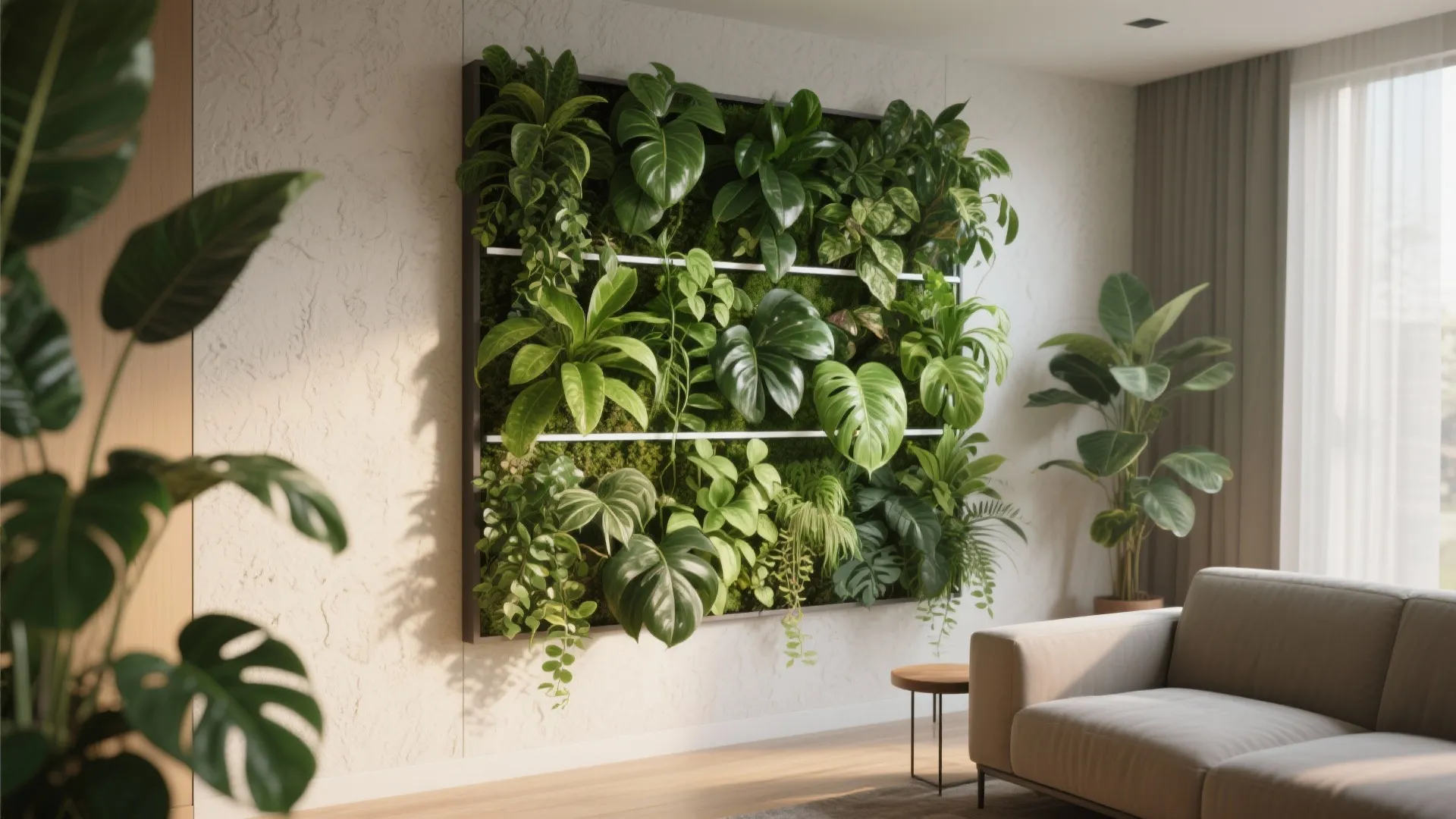 1. Living plant panels