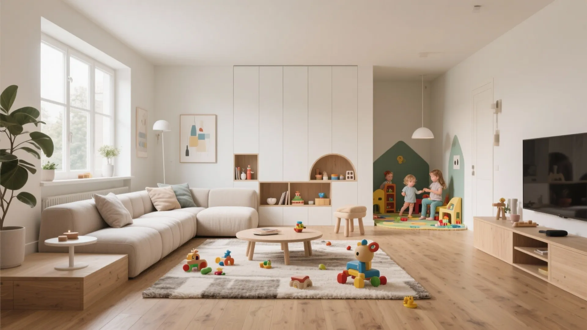10 Inspiring Living Room and Playroom Ideas