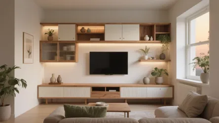 5 Wall Racks Designs for Living Rooms