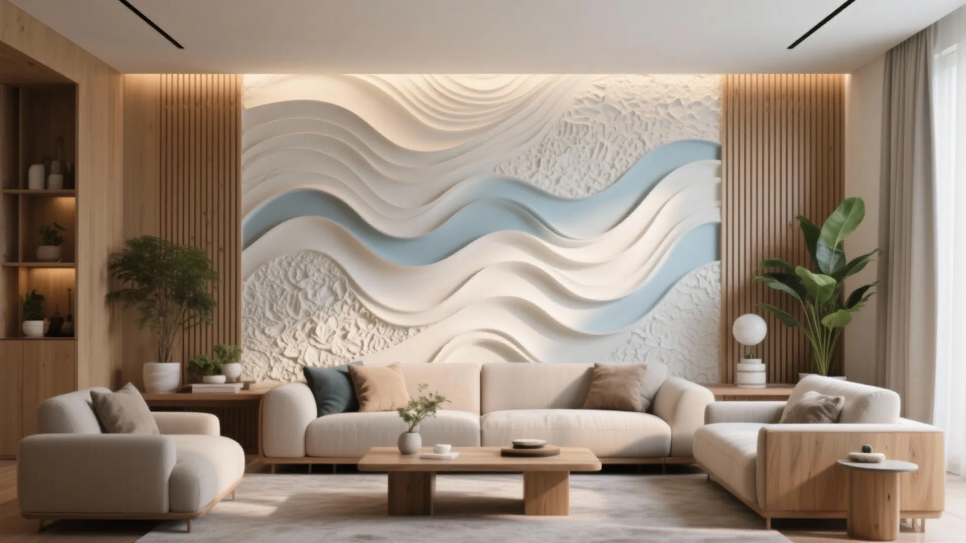 3D Wall Designs for Living Room: Stunning Ideas to Transform Your Space: 1 Minute to Fast-Track Guide to Jaw-Dropping Living Room Walls