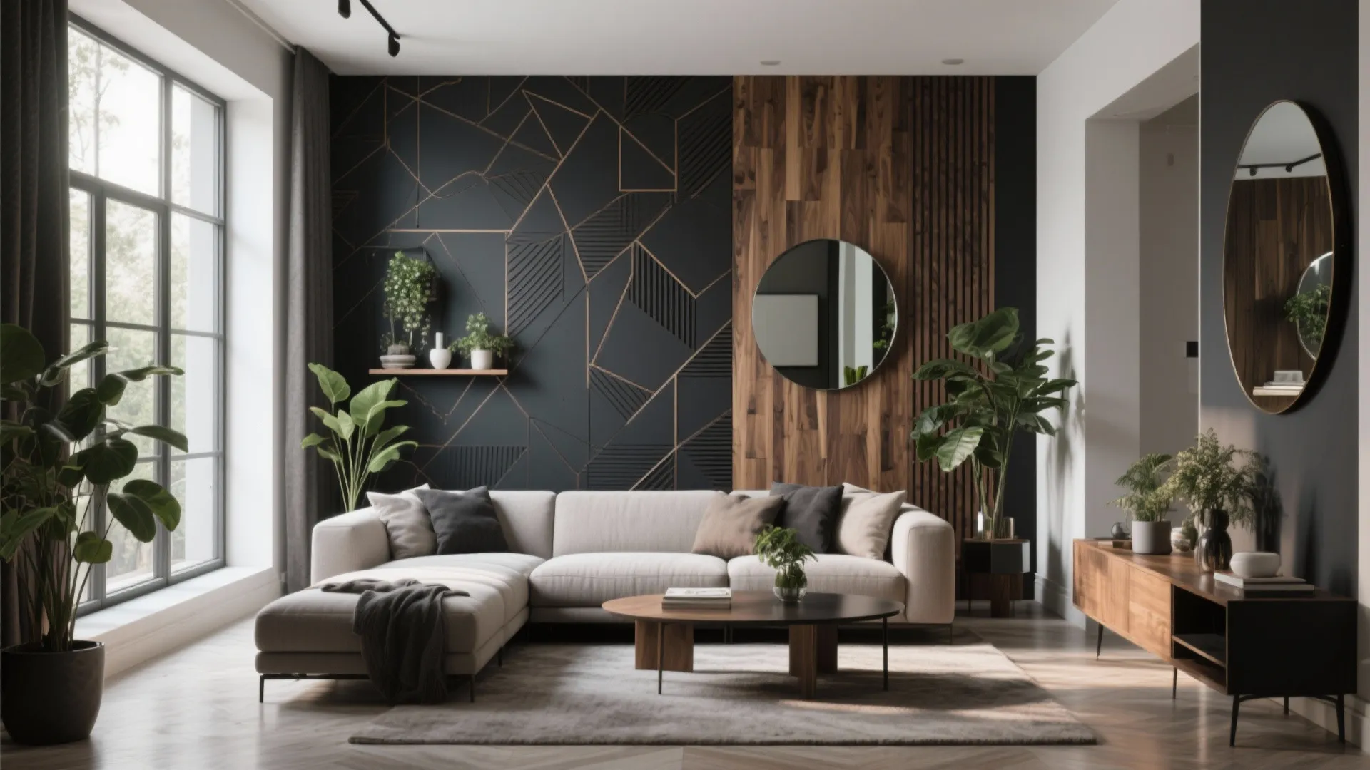 10 Living Room Accent Wall Ideas