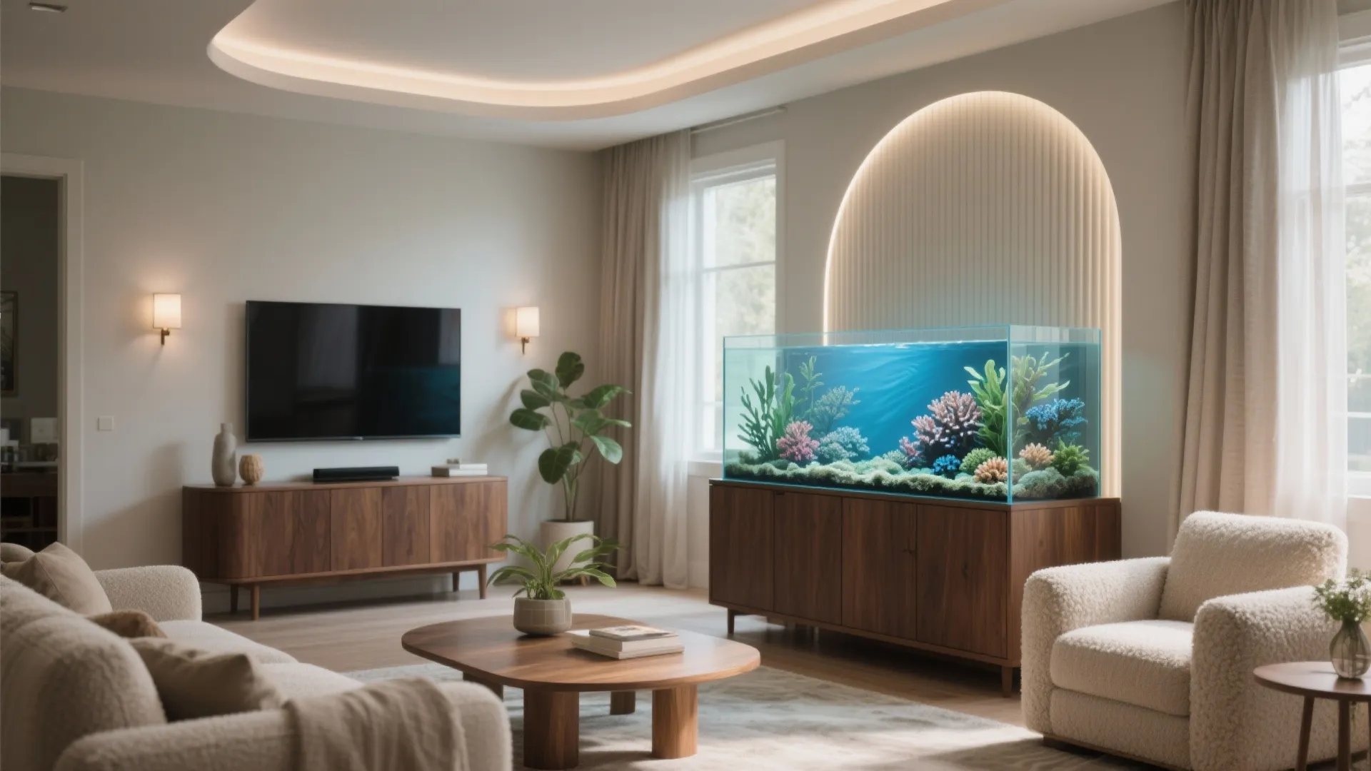Aquarium Design for Living Room: Create a Stunning Focal Point: Fast-Track Guide to Transforming Your Living Space in Minutes