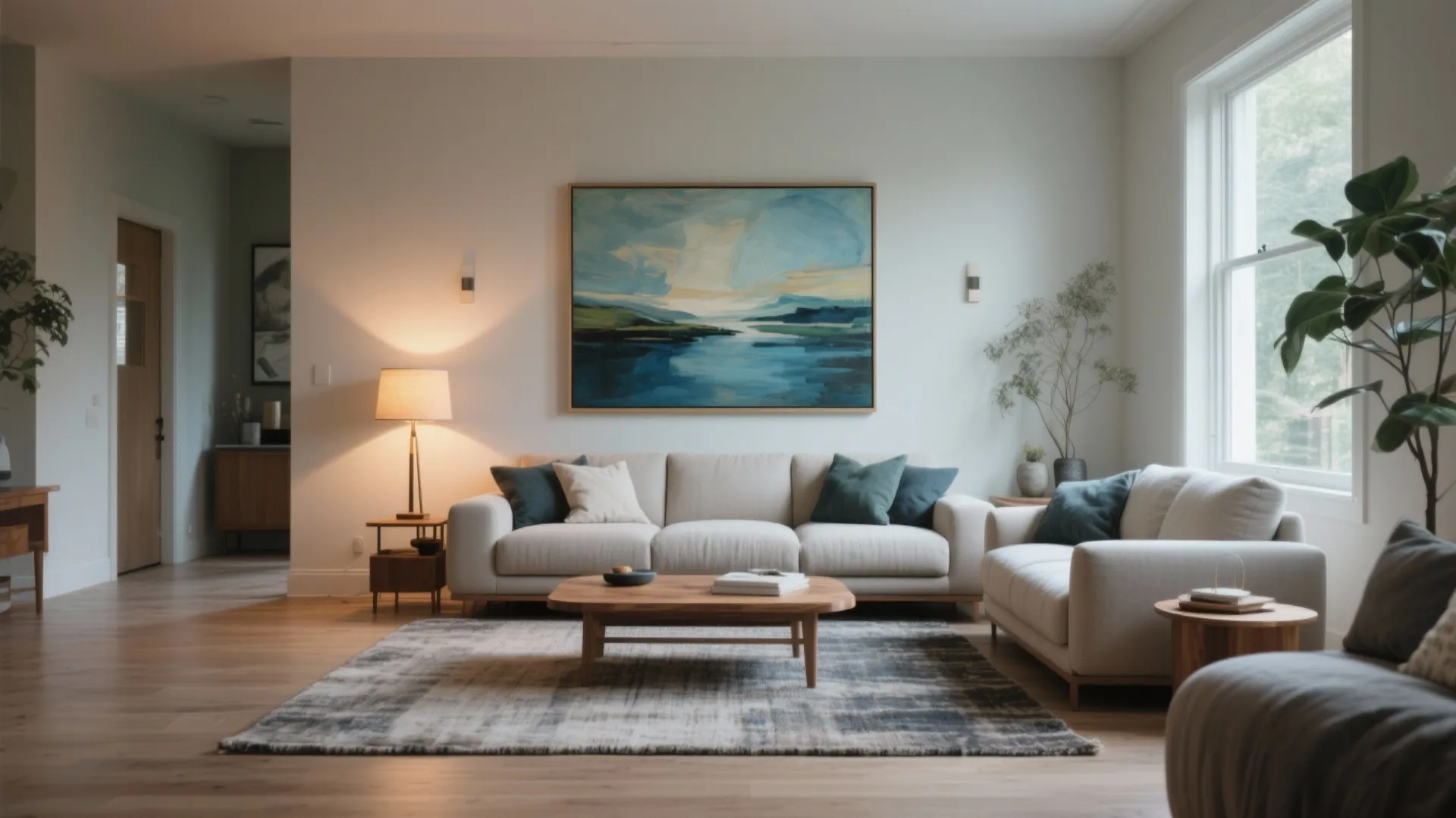 Big Wall Paintings for Living Room: Elevate Your Space Instantly: 1 Minute to Transform Your Living Room with Large Art