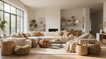 10 Blanket Basket Ideas for a Cozy Living Room