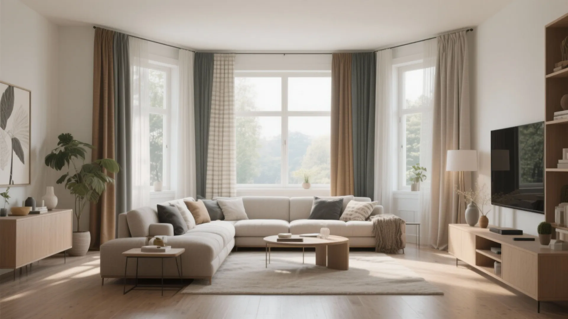 10 Curtain Ideas for Living Room Bay Window: My Favorite 10 Ways to Dress Up a Bay Window with Style and Function