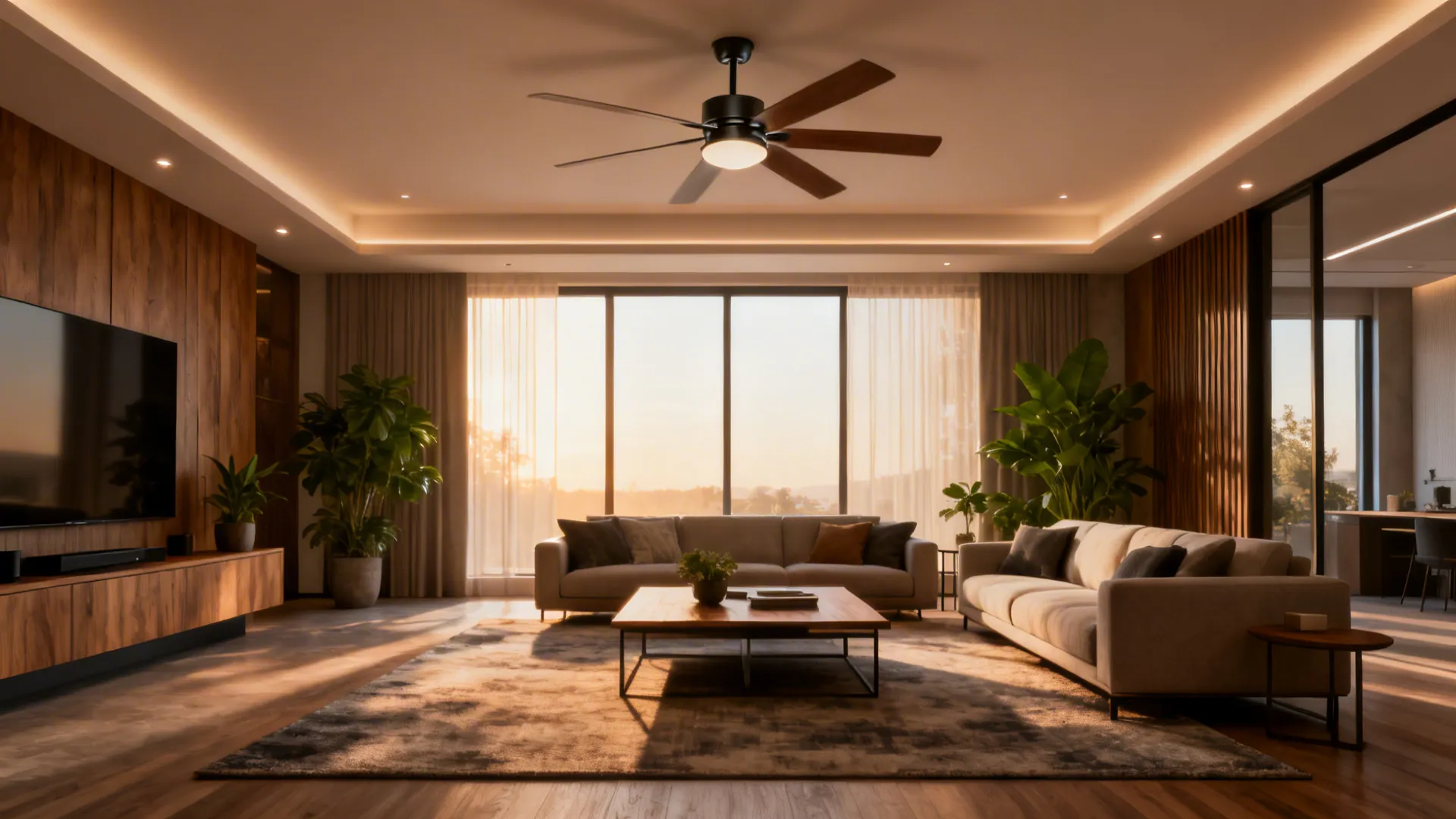 Ceiling Fan Size Guide: 5 Living Room Inspirations: How to pick the right ceiling fan size for different living room layouts — practical tips from a decade of small-space design