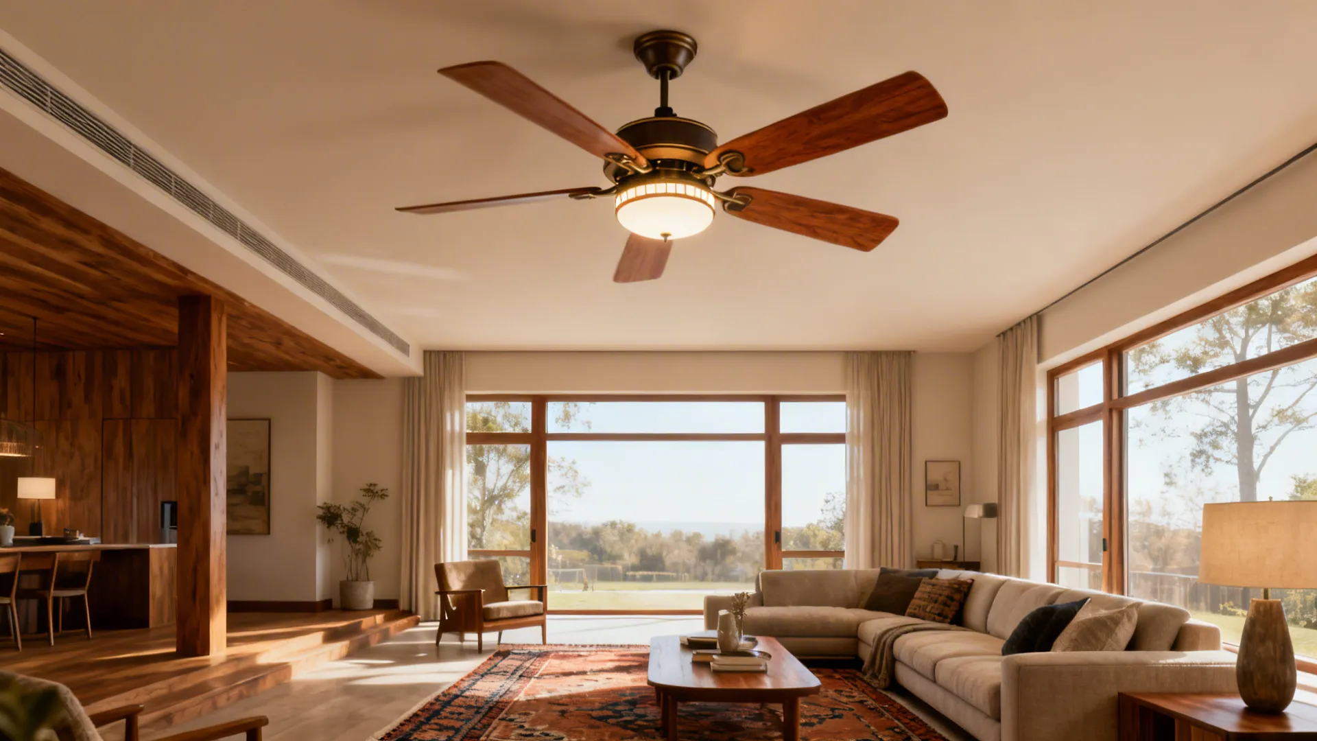 What Size Ceiling Fan for Living Room: 5 Practical Inspirations