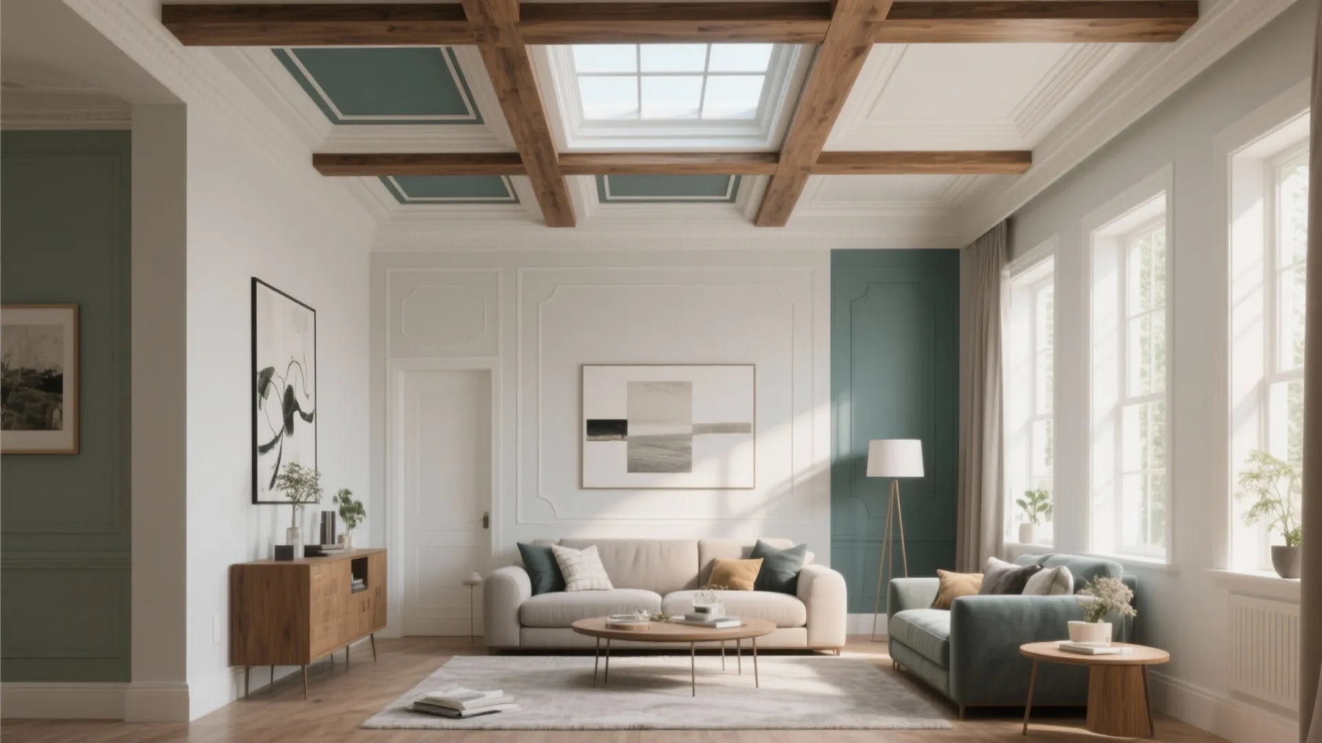 10 Ceiling Ideas for Living Room: Transform Your Space with These 10 Stylish Living Room Ceiling Ideas
