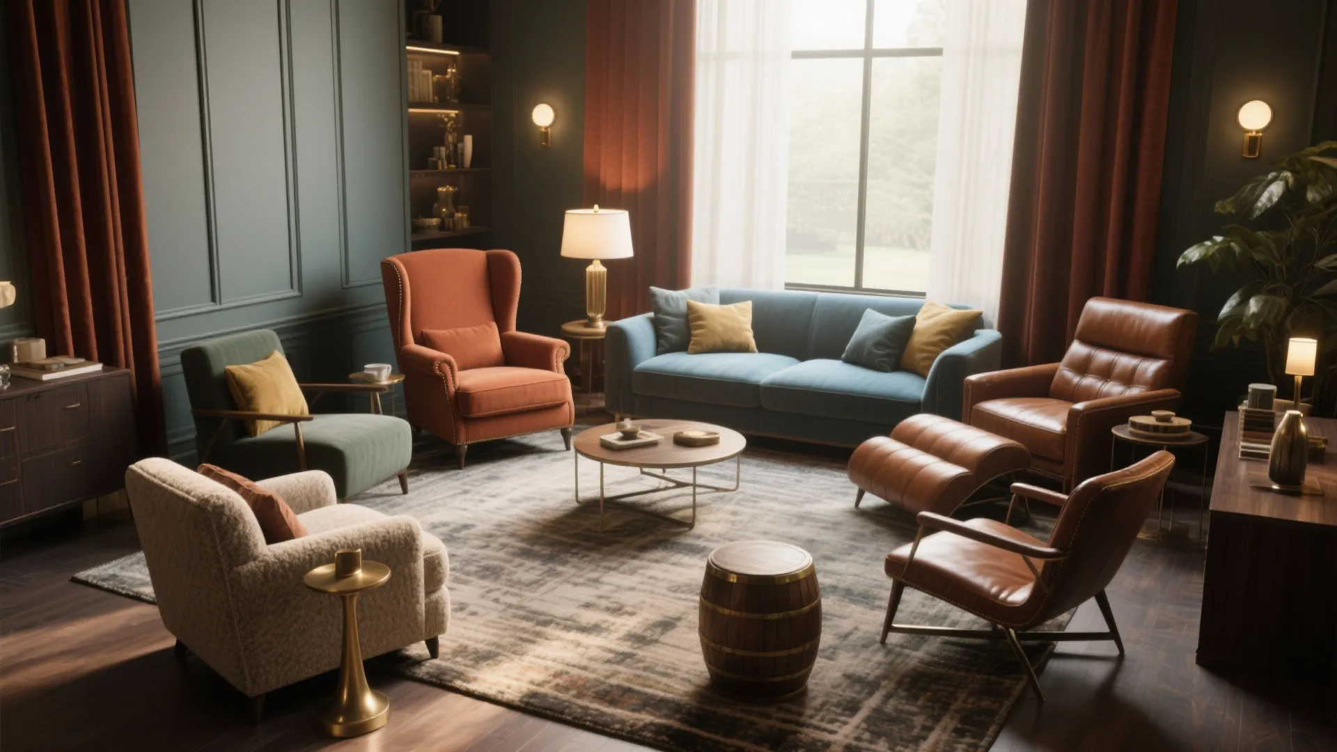 Types of Living Room Chairs: A Designer's Guide to Style & Comfort: 1 Minute to Unlock the Perfect Chair for Any Living Room