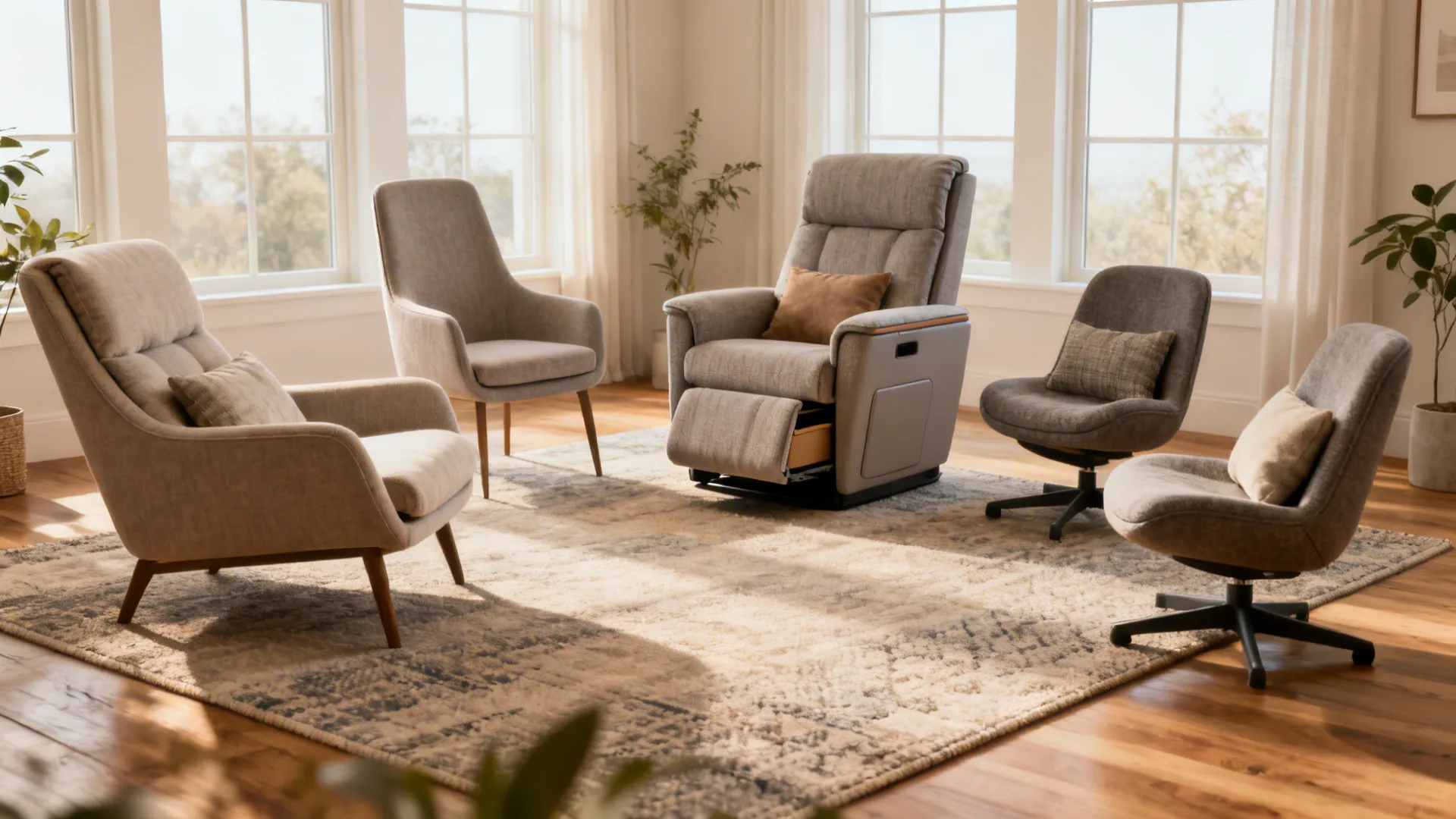 5 Comfortable Living Room Chair Ideas