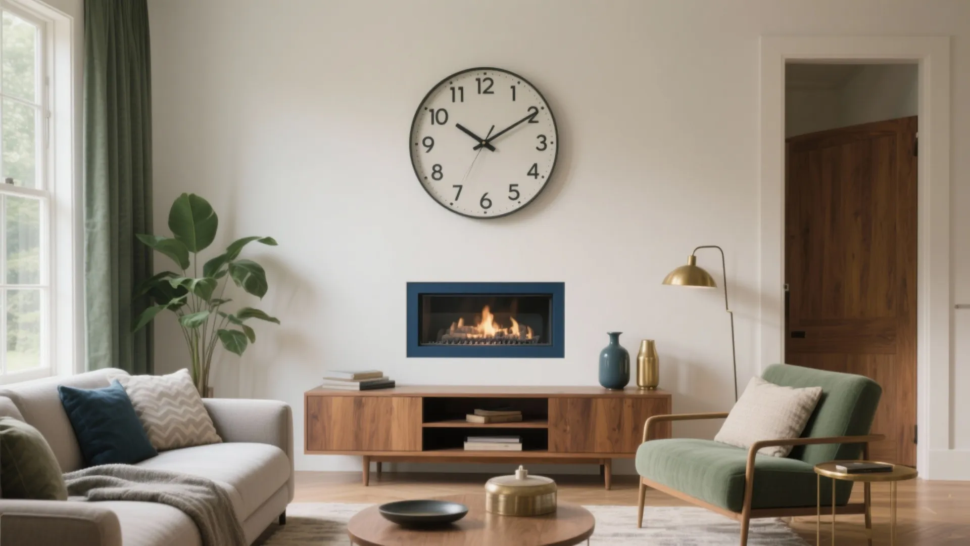 Stylish Wall Clock for Living Room: Design Your Space with Time in Mind: 1 Minute to Discover Impactful Wall Clock Choices for a Chic Living Room