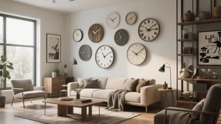 10 Living Room Clock Ideas for Stylish Spaces