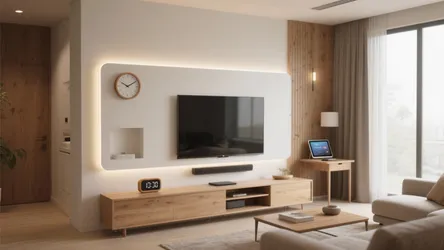 5 Small Digital Clock Ideas for Living Room