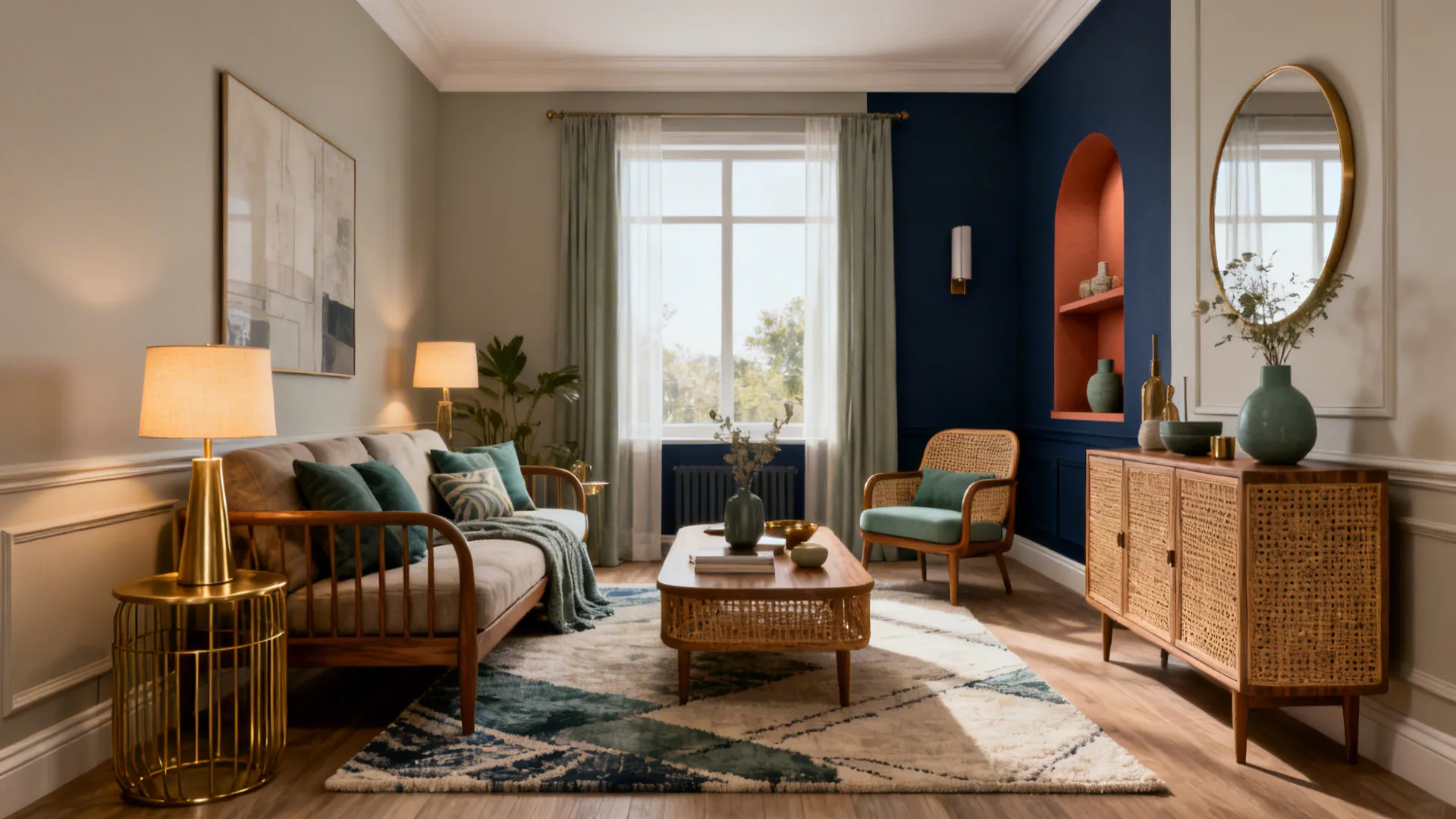 5 Paint Color Ideas for Living Rooms