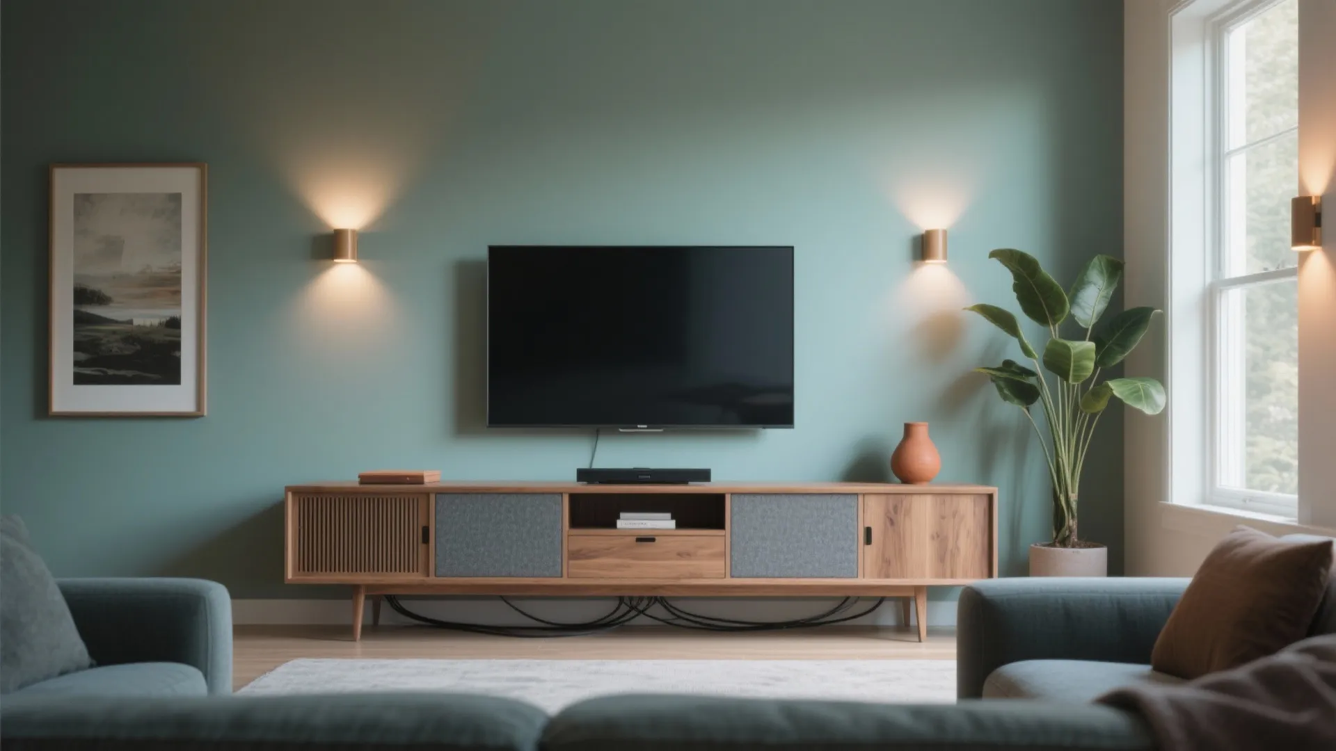 Console Living Room Ideas: Smart Space Solutions: 1 Minute to Maximize Style & Function in Your Living Room