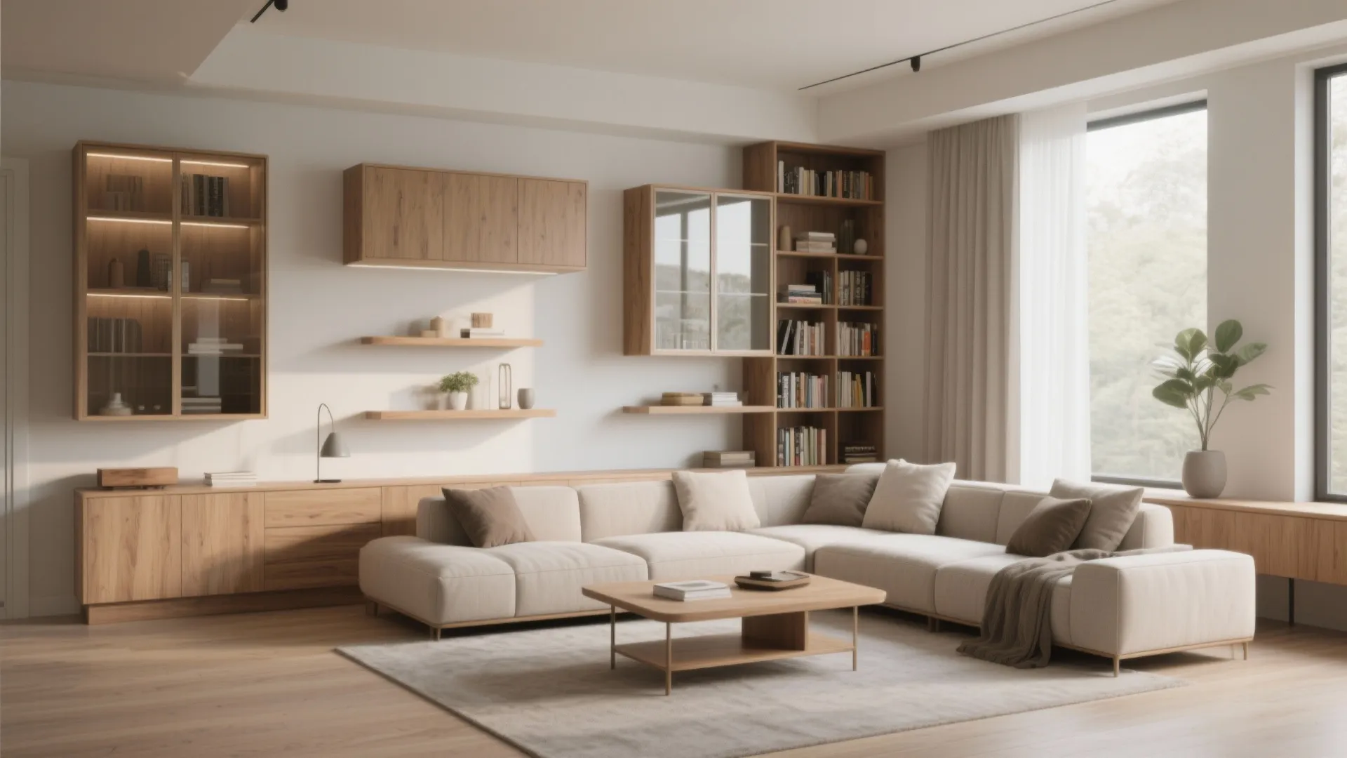 10 Corner Cabinet Ideas for Your Living Room: Maximize living room space with these stylish and practical corner cabinet design inspirations