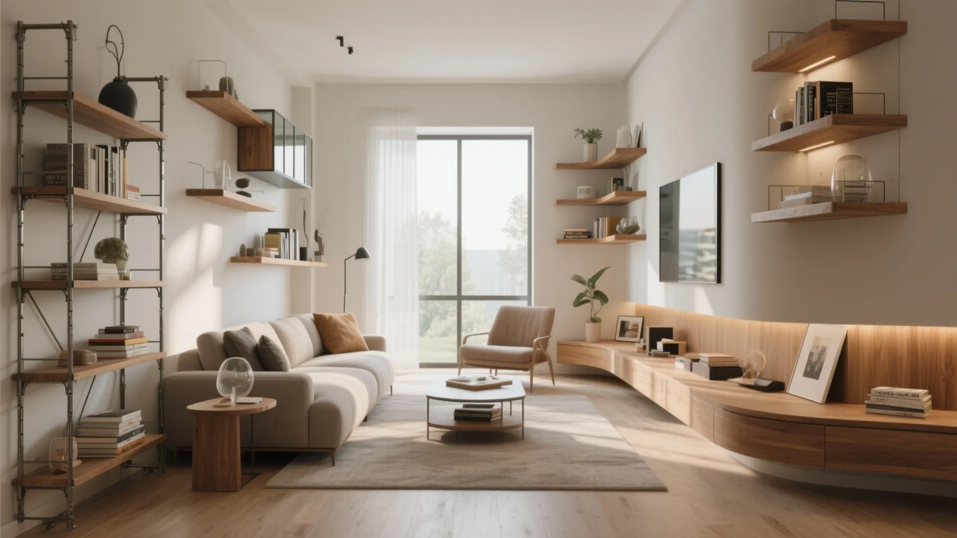 5 Creative Living Room Corner Shelf Ideas: Maximize Your Space with These Stylish and Functional Shelf Designs