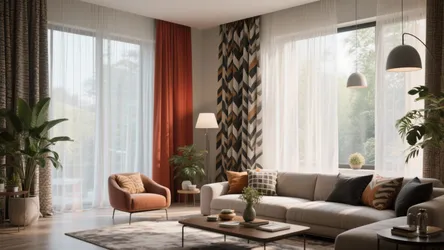 5 Inspiring Living Room Curtain Design Ideas