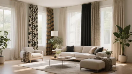 5 Pinterest-Inspired Living Room Curtain Ideas