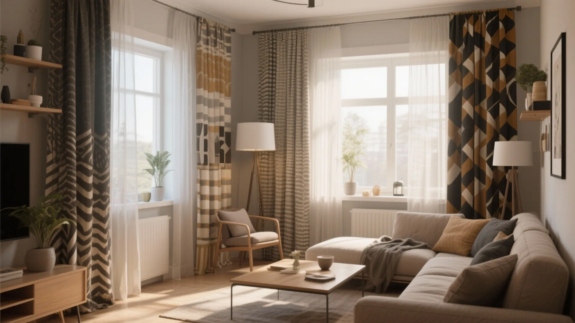 10 Living Room Curtain Ideas: Stylish and Practical Curtain Inspirations for Your Living Room