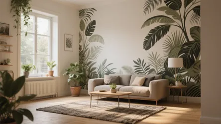 5 Creative Wall Art Decal Ideas for Living Rooms