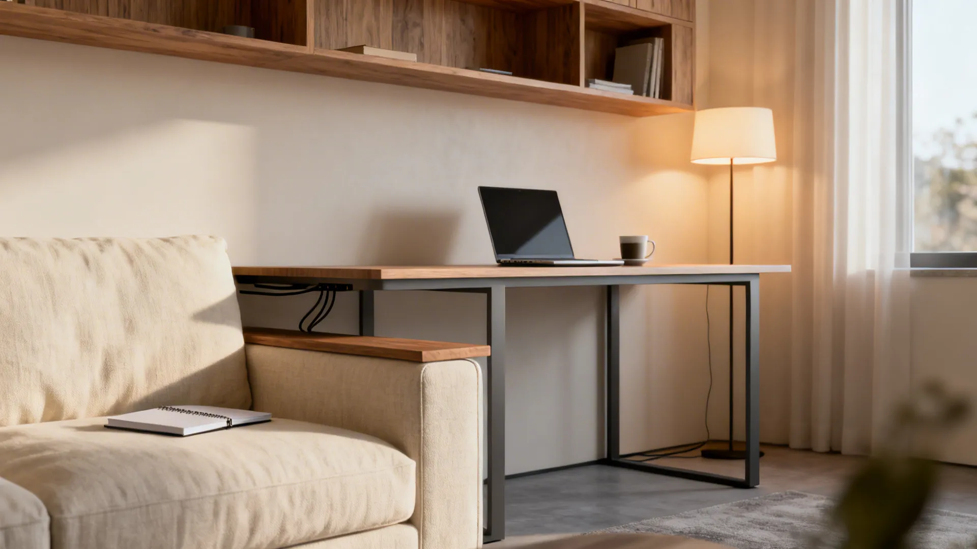 5 Living Room Desk Ideas for Small Spaces: Creative, practical desk-in-the-living-room ideas I use as a designer to maximize function without killing your vibe