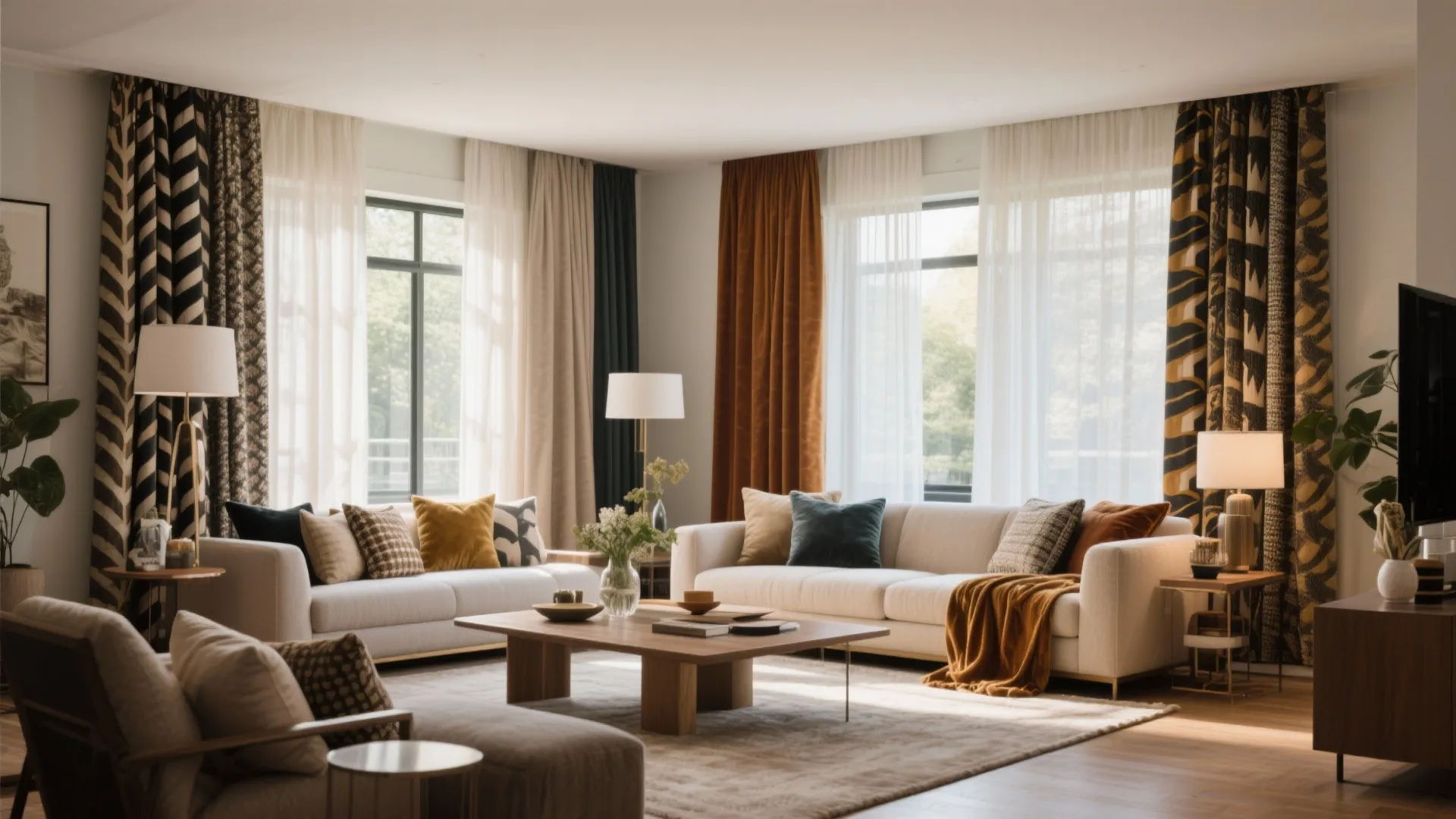 10 Living Room Drapery Ideas: Creative and Practical Curtain Inspirations for Any Space