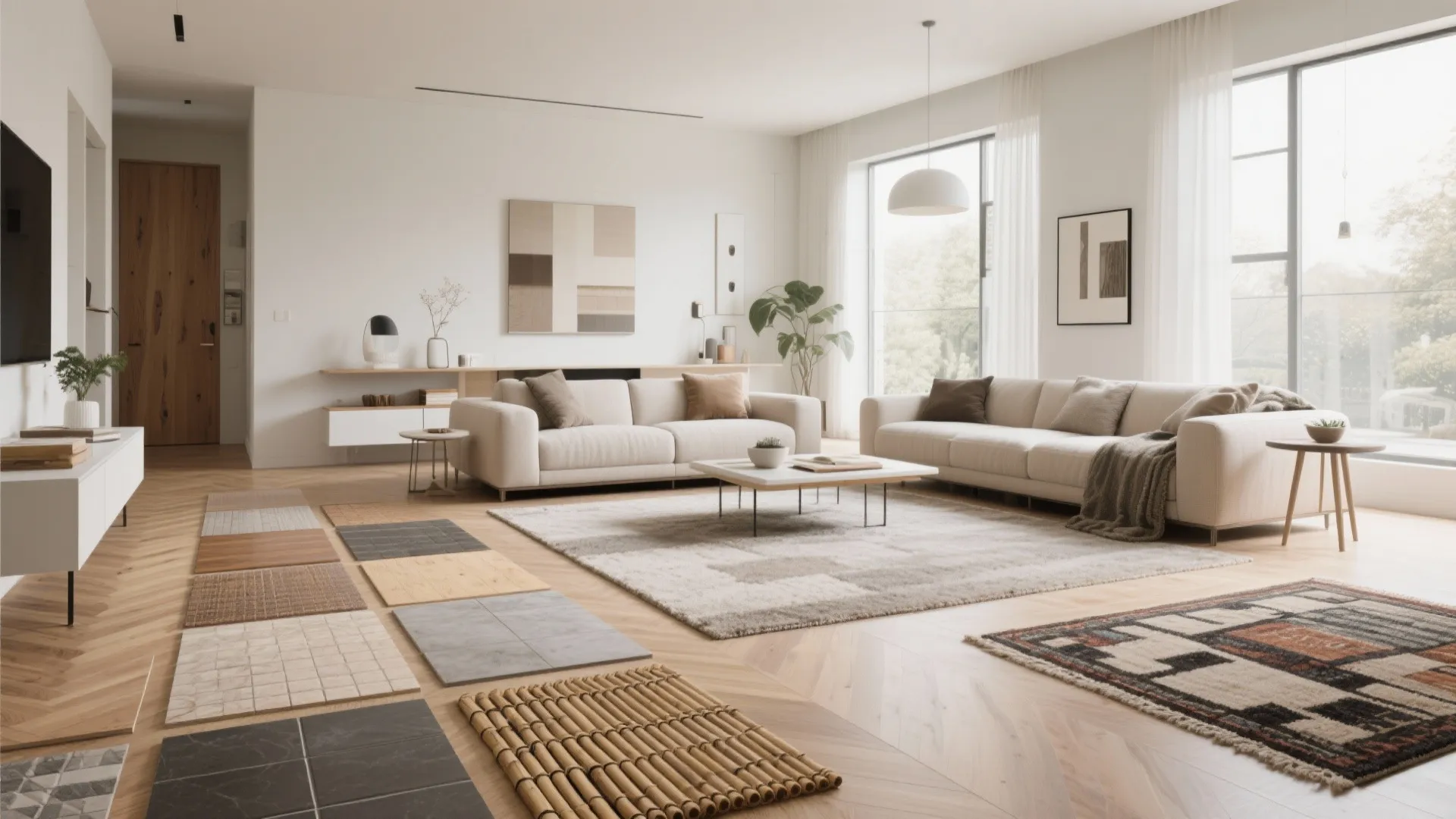 10 Living Room Floor Design Ideas: Smart Flooring Choices for a Stylish and Comfortable Living Room