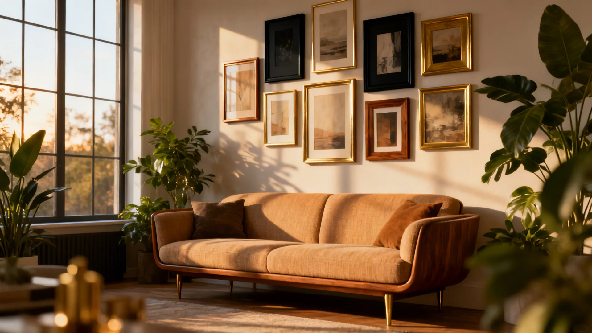 5 Wall Frame Ideas for Living Rooms