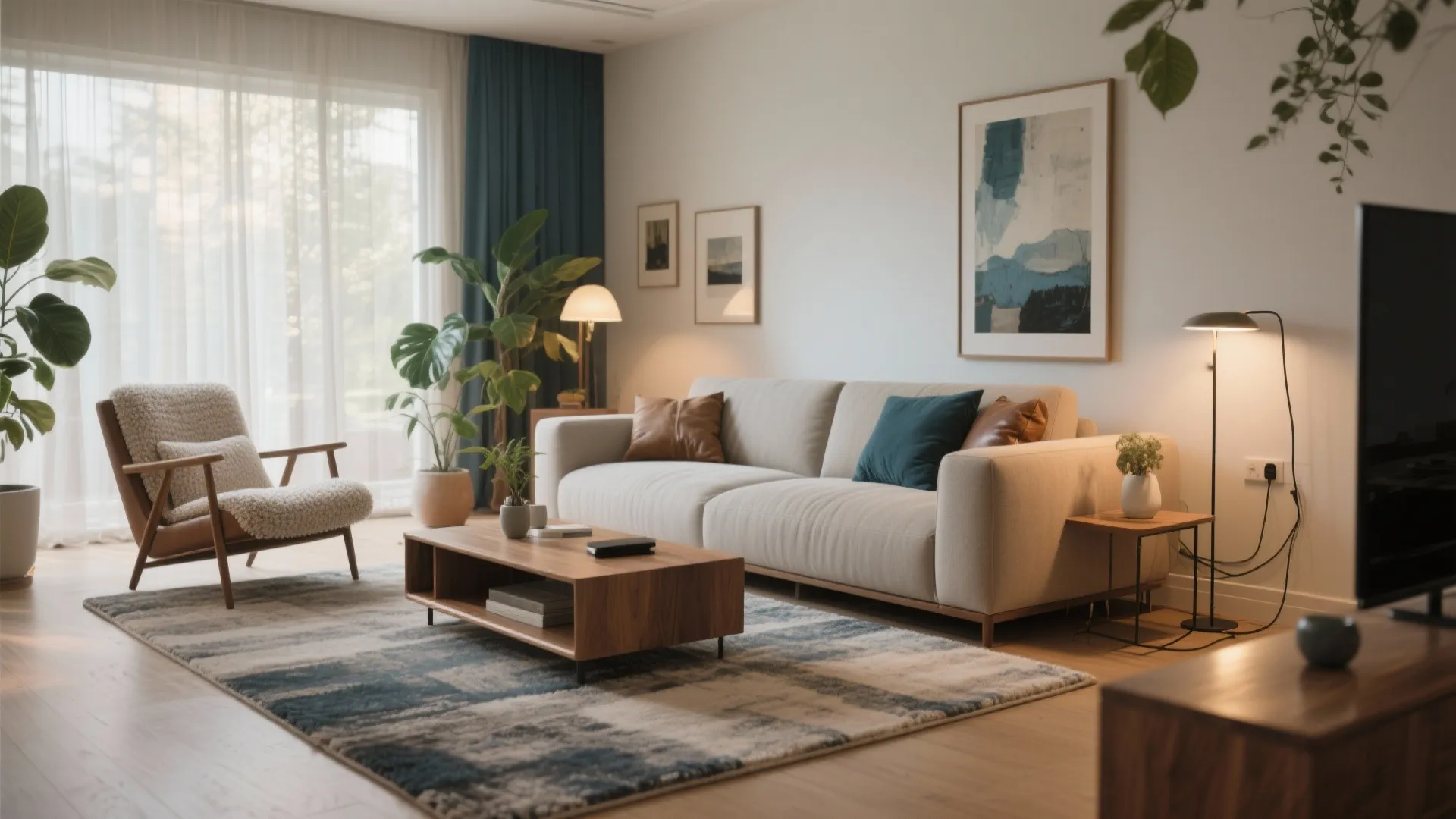 Living Room Necessities: The Essentials for a Stylish Space: 1 Minute to a Polished, Practical Living Room Setup