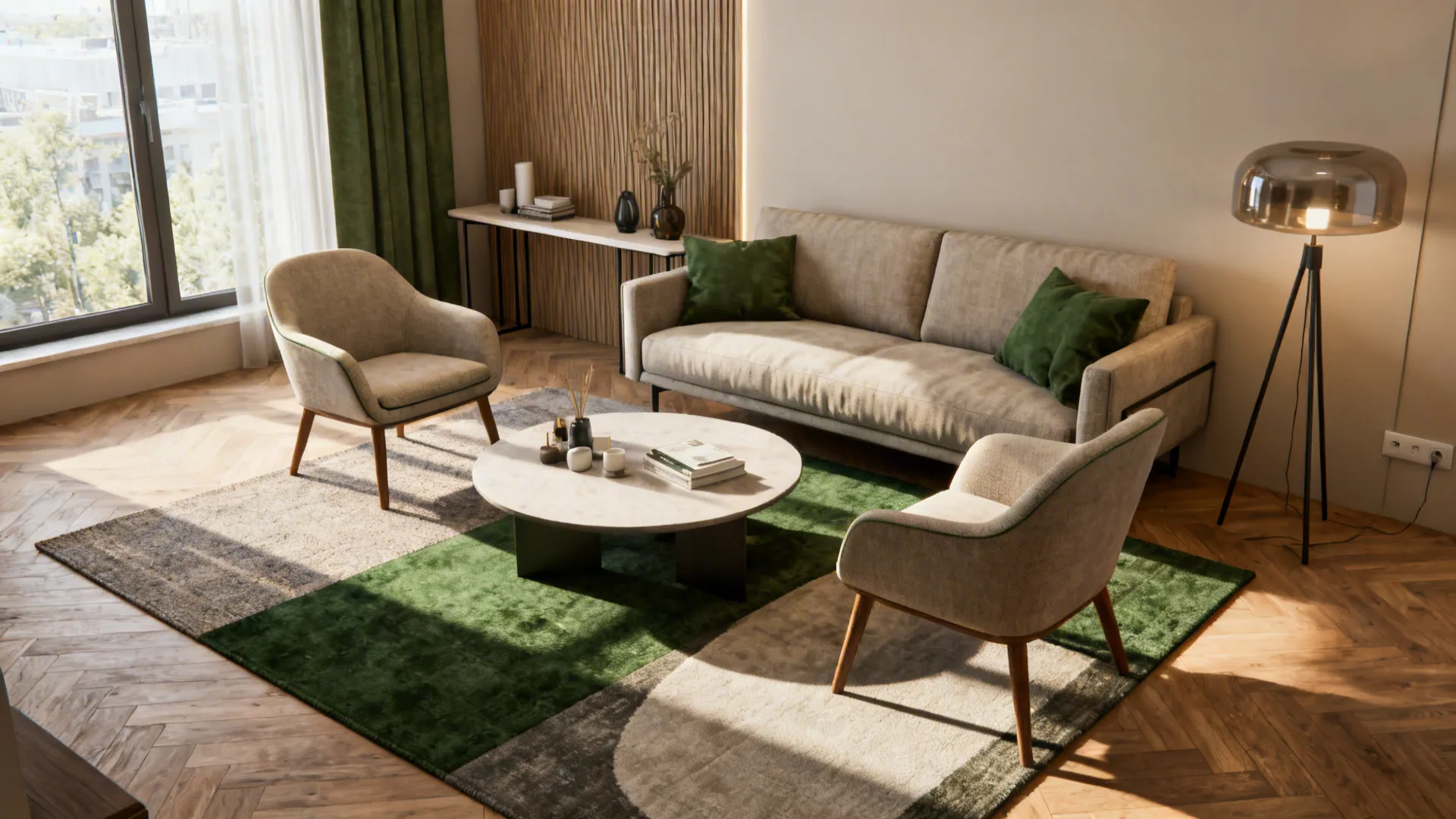 5 Living Room Layout Ideas with a Sofa and 2 Chairs: Small living room? I’ll show five smart layouts for a sofa plus two chairs that feel cozy and functional