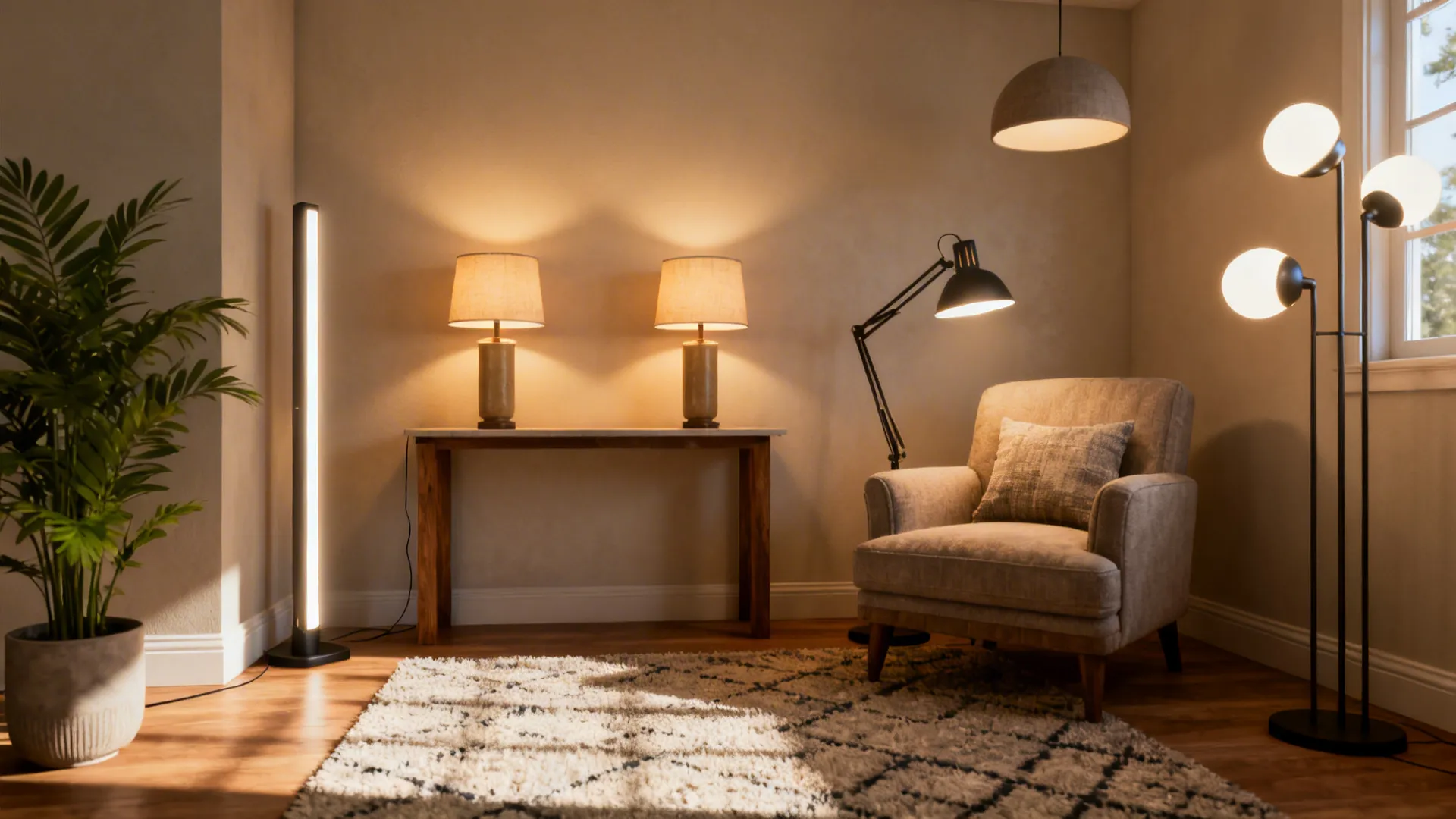 Kohl's Lamps: 5 Living Room Lighting Ideas