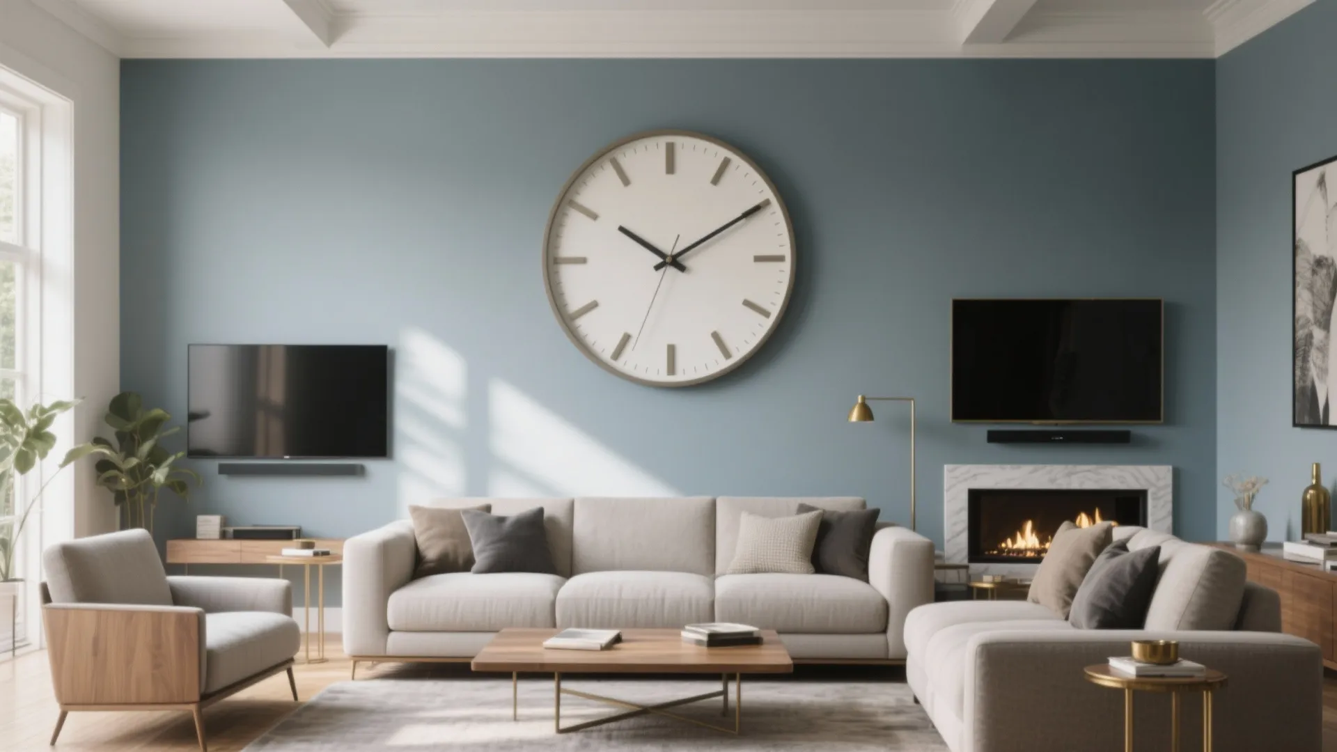 Big Clock for Living Room: Make a Statement in Your Space: 1 Minute to Impact: Fast-Track Guide to Choosing the Perfect Oversized Clock