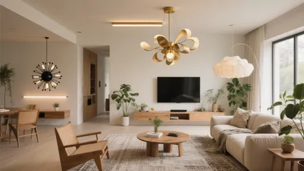 5 Decorative Ceiling Lights for Living Room That Transform Space