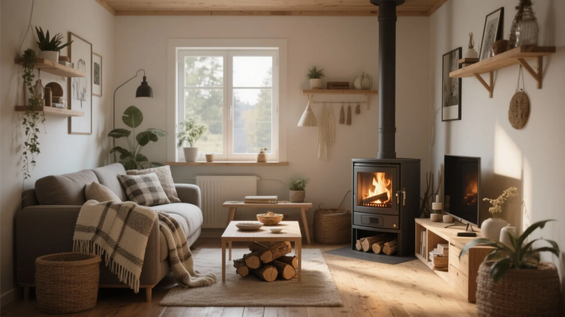 10 Living Room with Log Burner Ideas