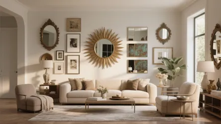 10 Living Room Wall Mirror Decor Ideas