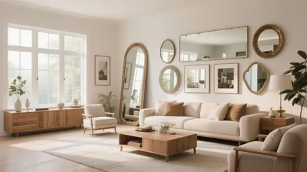 10 Living Room Mirror Ideas to Brighten Your Space