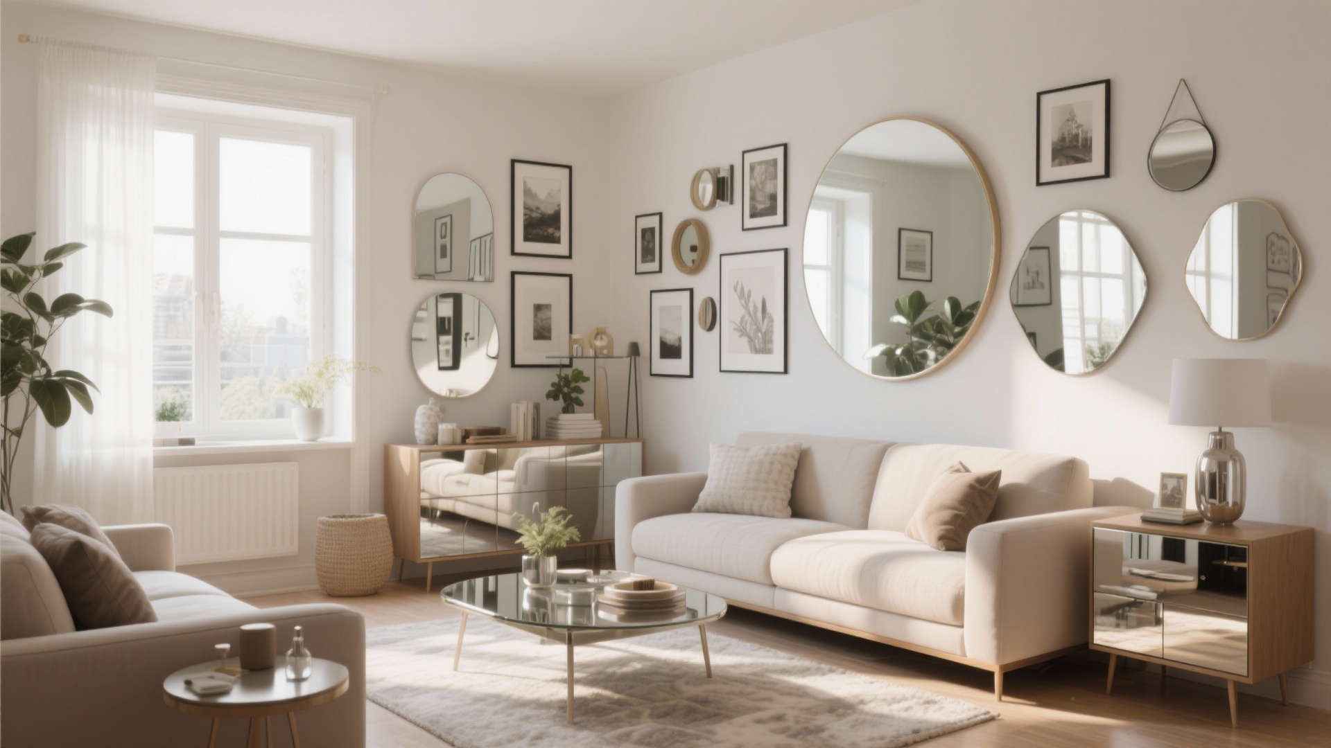 Living Room Mirror Ideas for Rooms That Feel Small