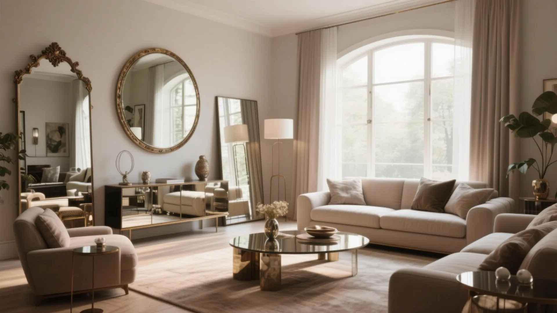 10 Mirrors in Living Room Ideas: Creative and Practical Ways to Use Mirrors for a Spacious and Stylish Living Room