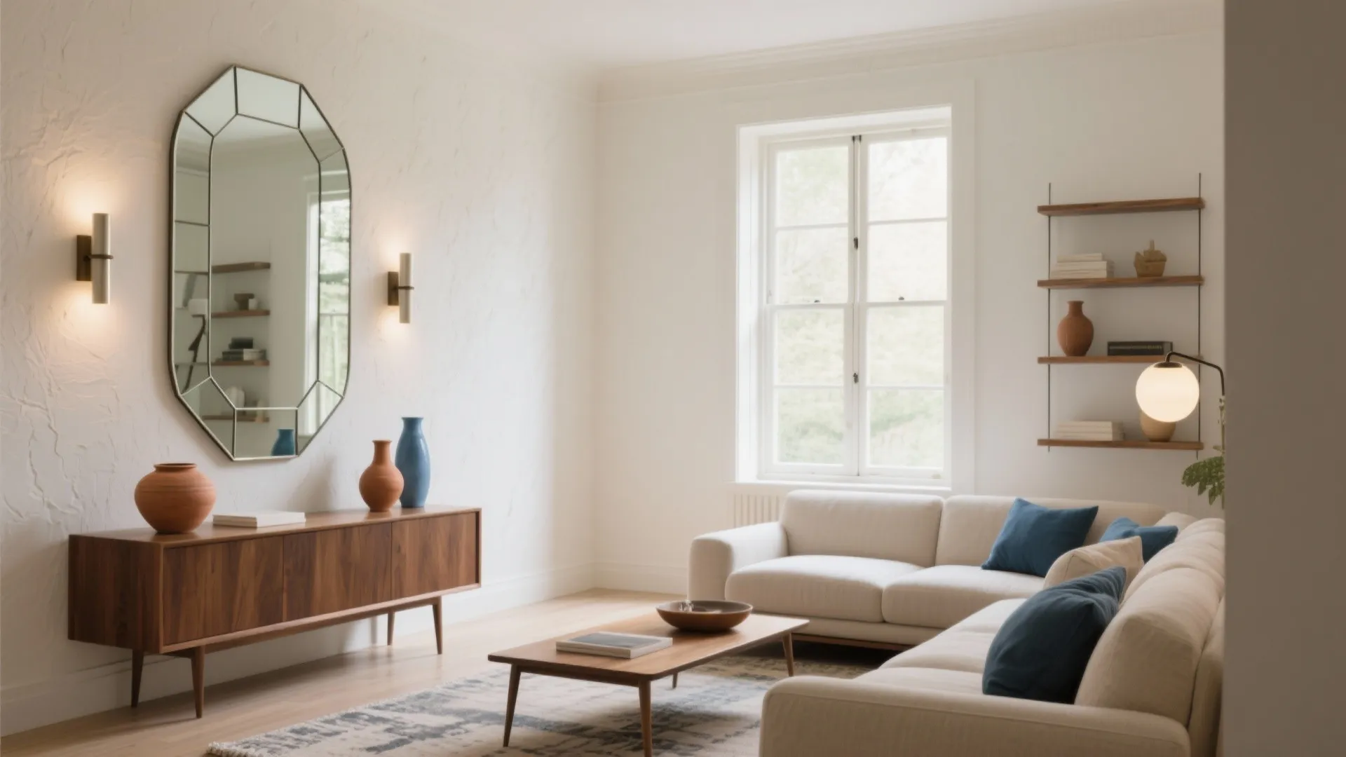 Decorative Mirrors for Living Room: Style & Space Solutions