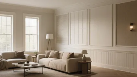 10 Wall Molding Ideas for Living Rooms
