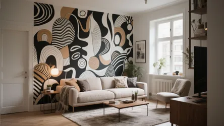 5 Wall Mural Ideas for a Stunning Living Room