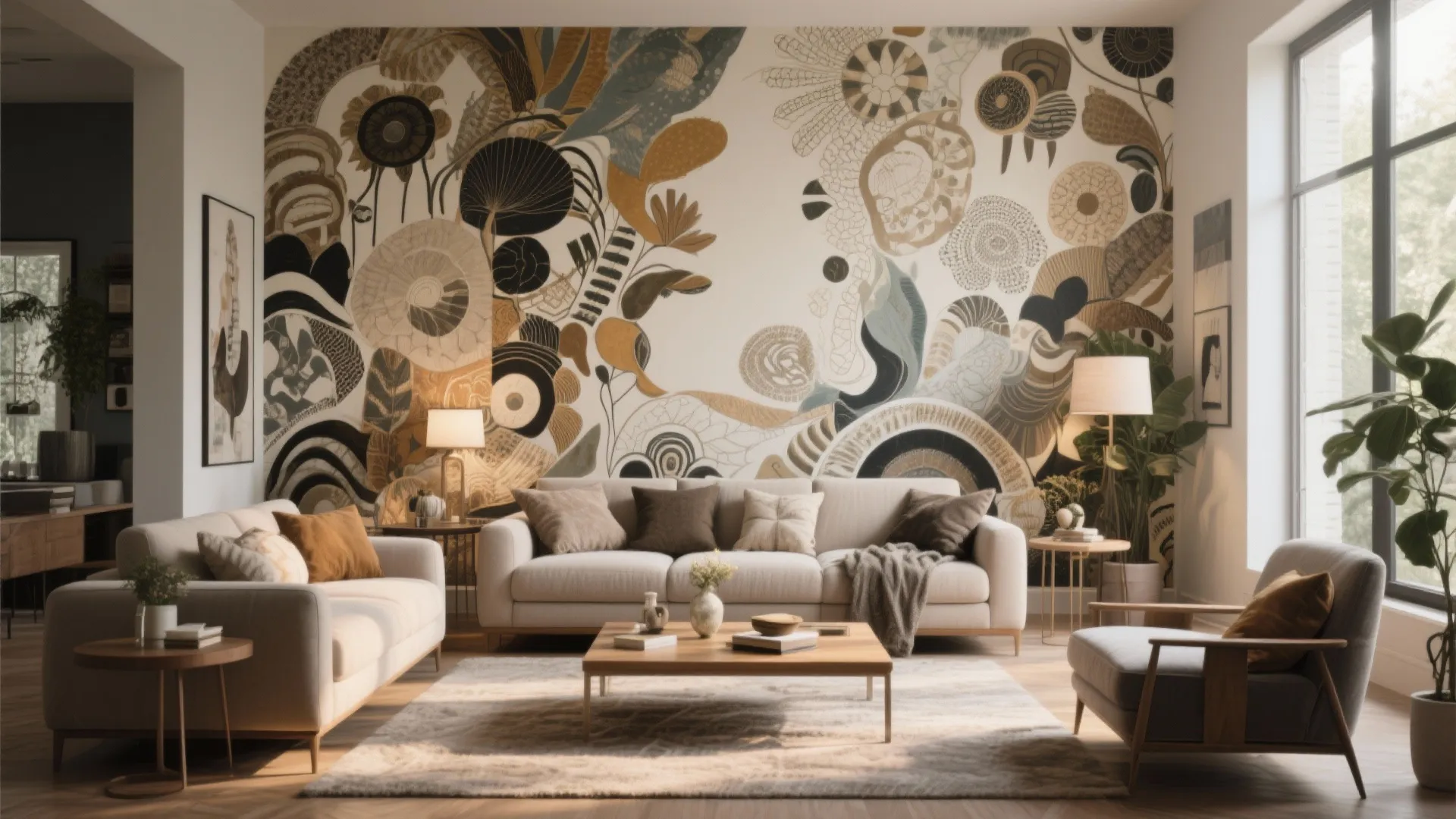 10 Living Room Mural Ideas to Transform Your Space