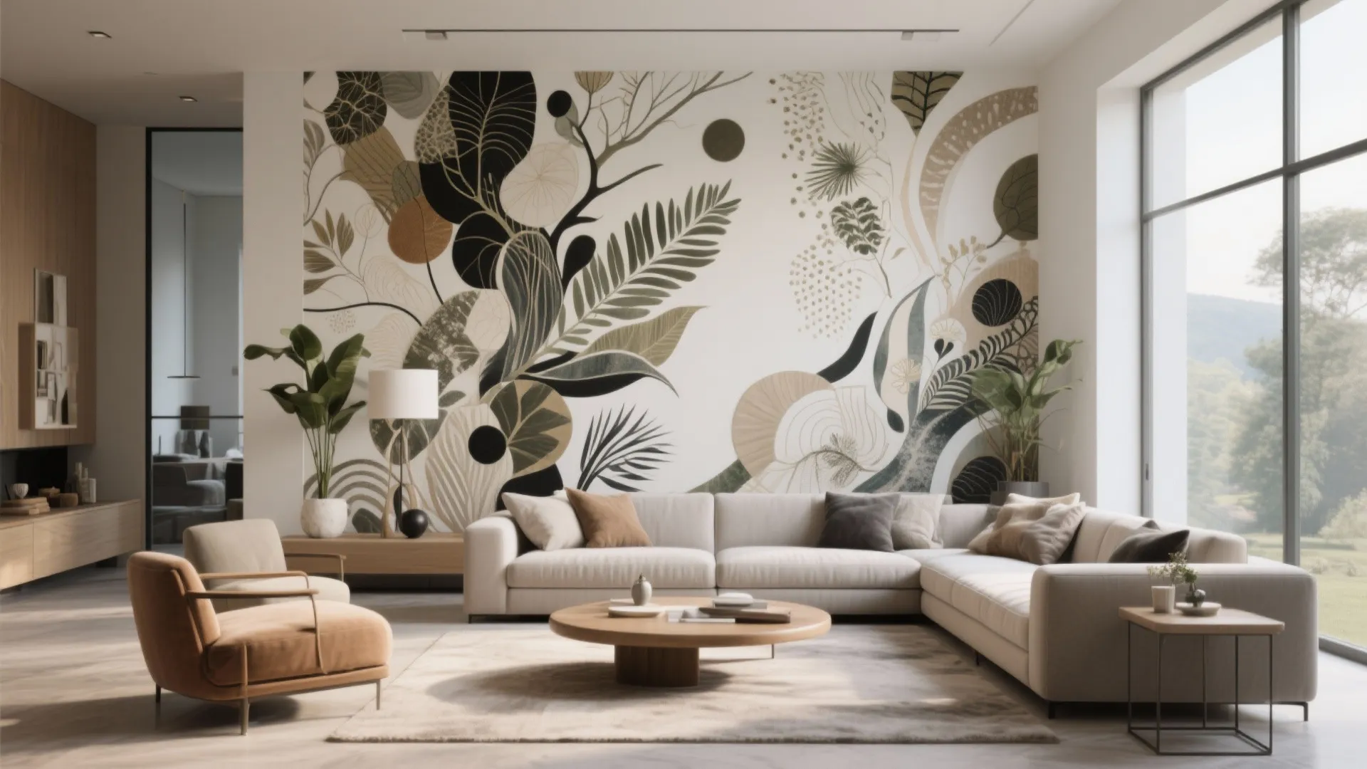 10 Wall Mural Ideas for Living Room: Transform Your Living Room with 10 Inspiring Wall Mural Designs from My Experience