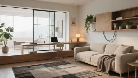 Living Room Office Ideas: 5 Small Space Designs