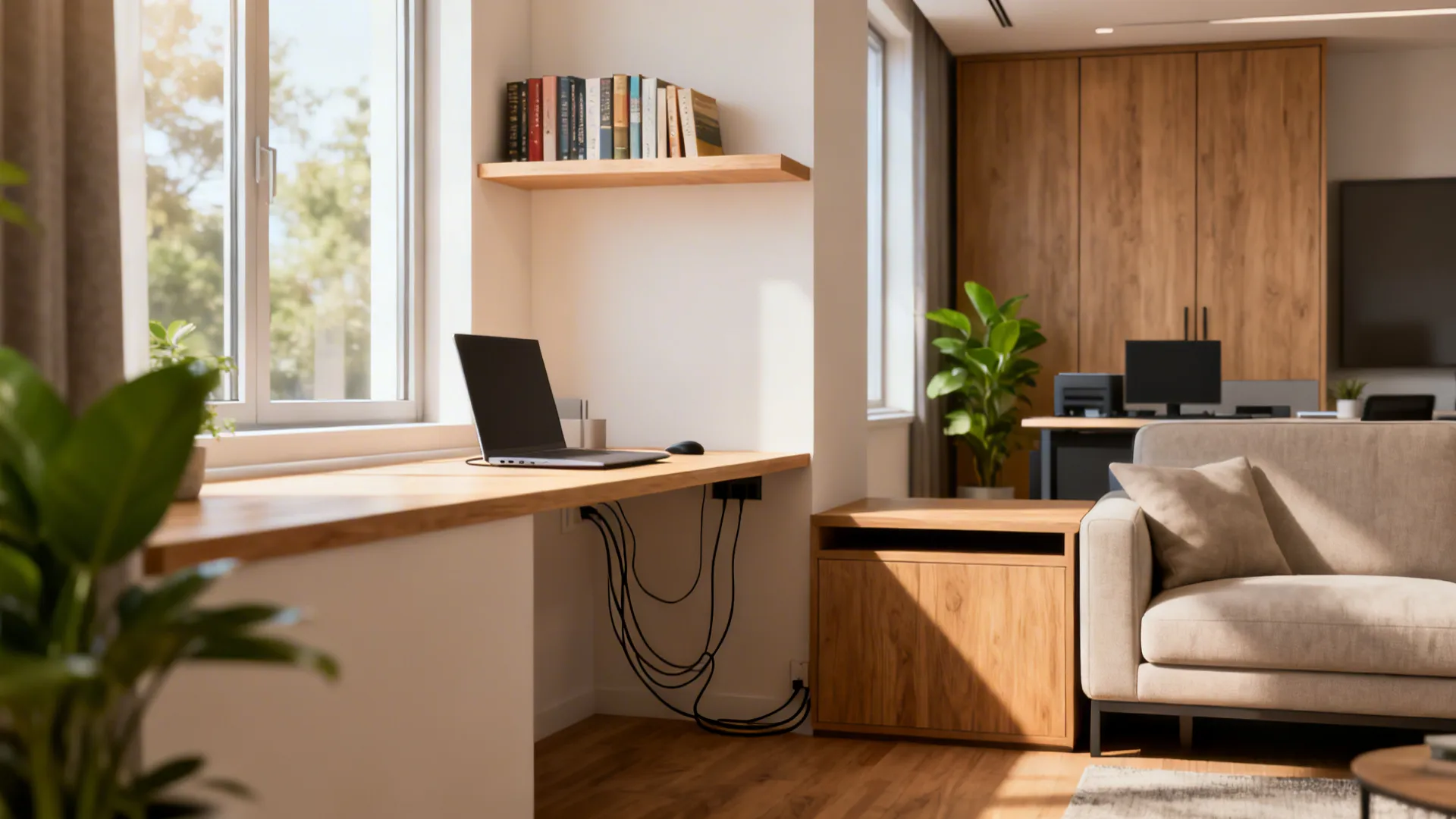 5 Small Office Ideas for Living Room