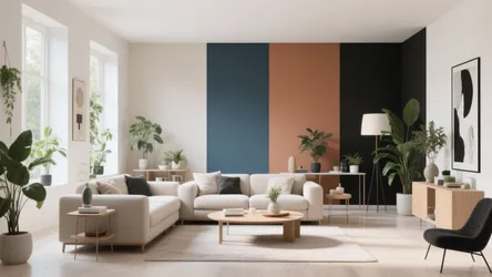 10 Creative Wall Painting Ideas for Living Rooms