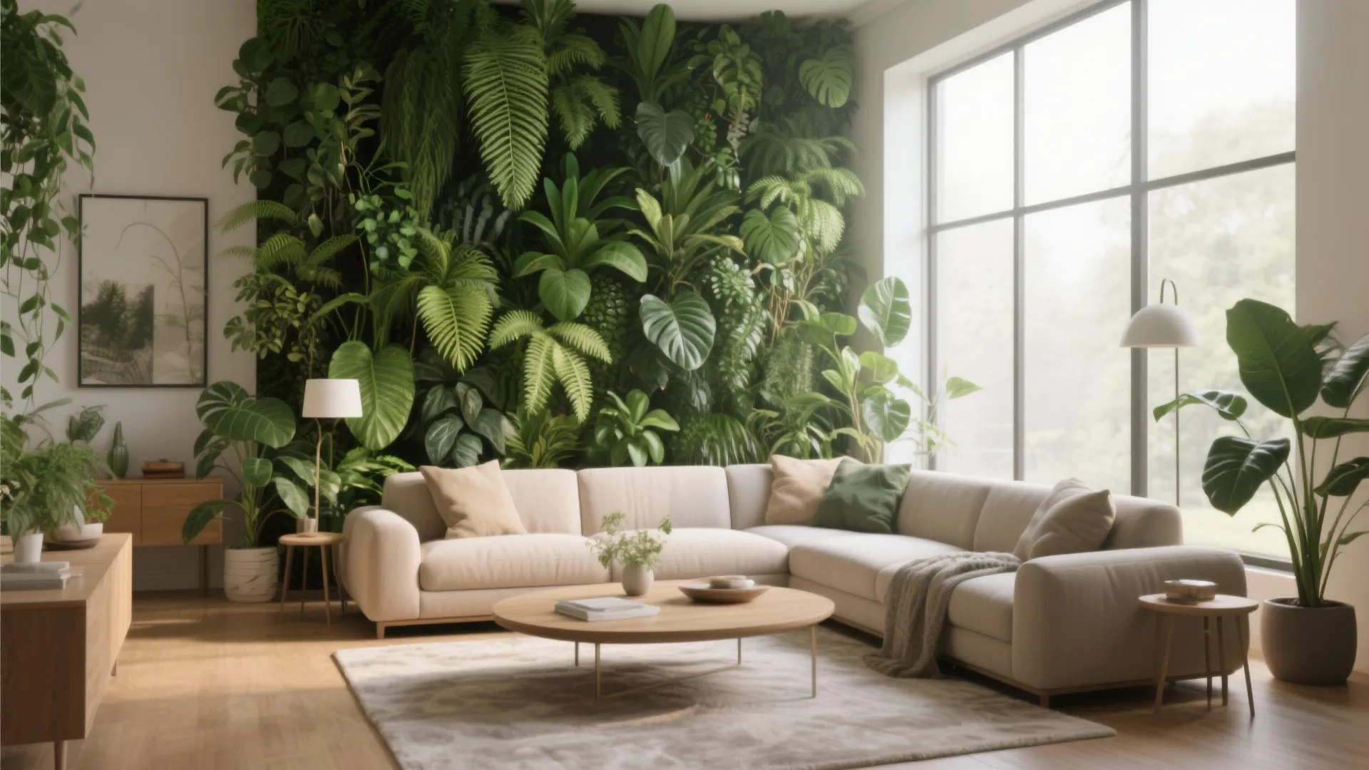 10 Living Room Indoor Plant Wall Ideas: Creative Plant Wall Designs to Refresh Your Living Room Decor