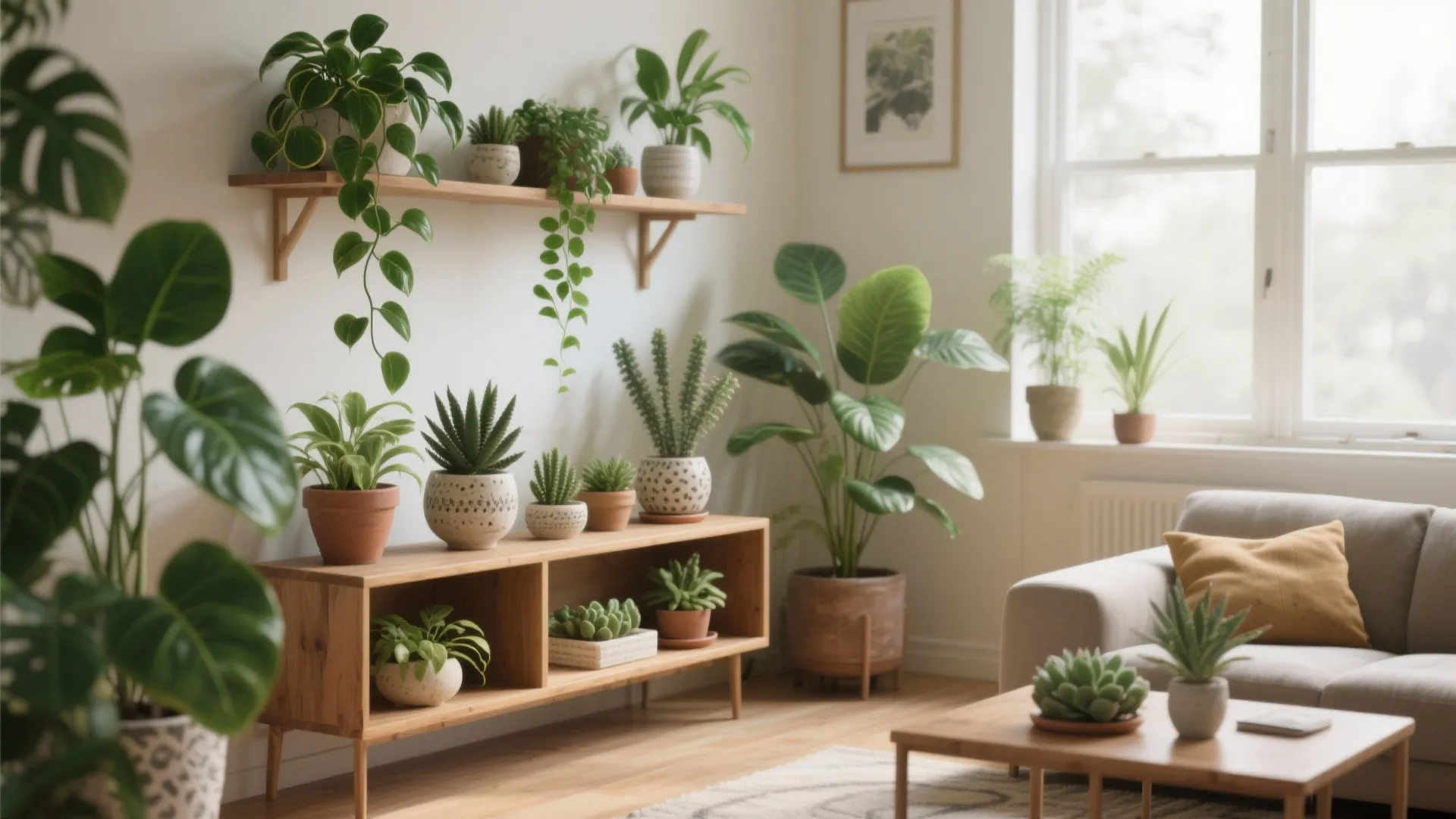 Greenery & Natural Touches